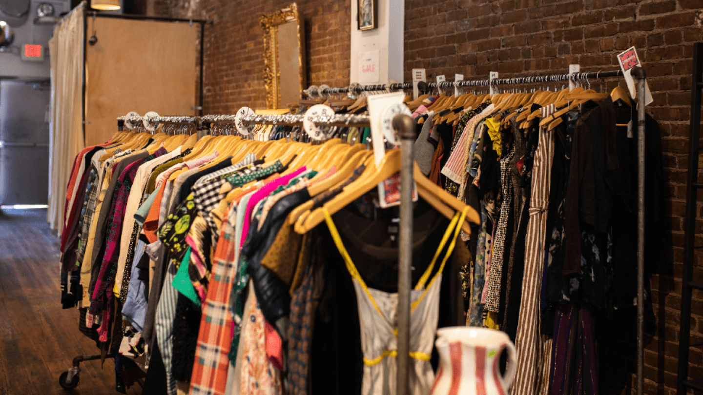 The vintage 2025 thrift store